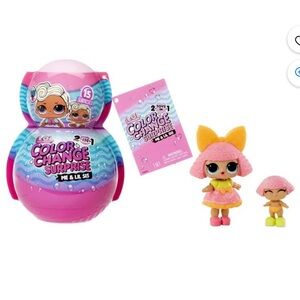 LOL Color Changing Surprise Me& Lil Sis NWT